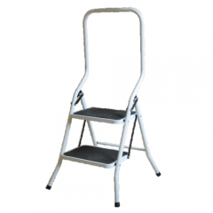 LARGE STEP LADDER HEAVY DUTY WITH HIGH HANDRAIL