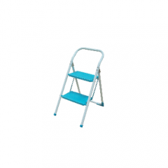 2 STEPS LADDER WITH ROUND TUBE