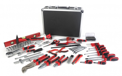 119 pcs tool set in aluminium case