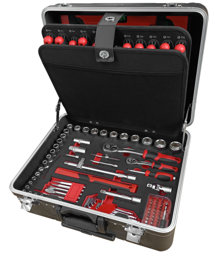 204pc Tool Setin ABS Case