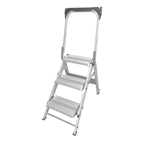 PROFESSIONAL ALUMINIUM STEP LADDER 3 STEPS