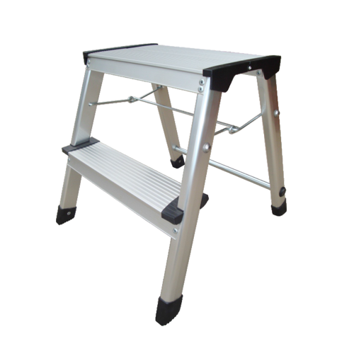 ALUMINIUM HANDY STEP LADDER SINGLE SIDED 2 STEPS