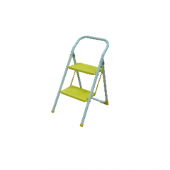 2 STEPS LADDER WITH ROUND TUBE