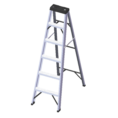 ALUMINIUM SINGLE SIDED STEP LADDERS