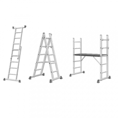 ALUMINIUM FOLDABLE LADDER SCAFFOLDING 3 IN 1