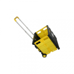 FOLDABLE PLASTIC TROLLEY