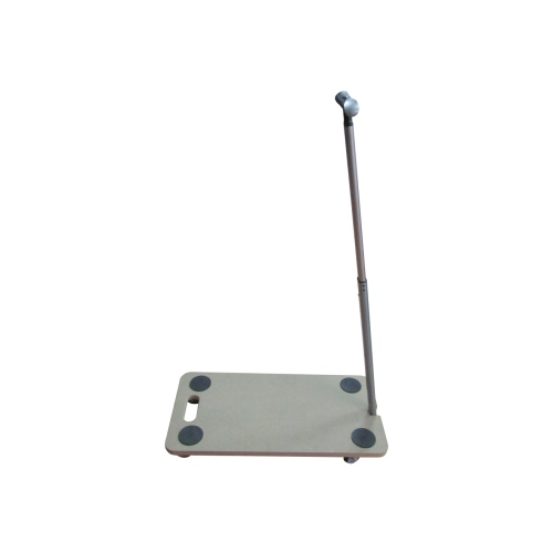 WOODEN PLATFORM WITH TELESCOPIC HANDLE