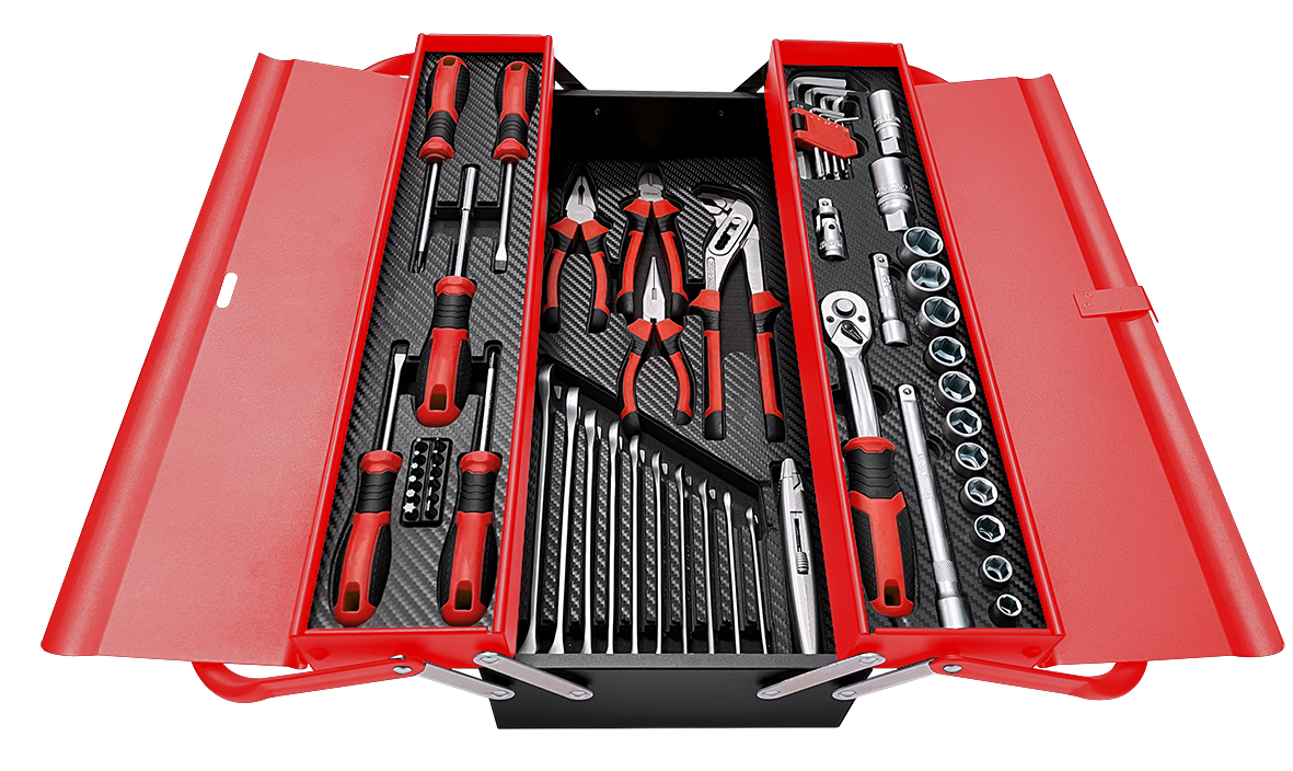 60pc Tool Set with Metal Box