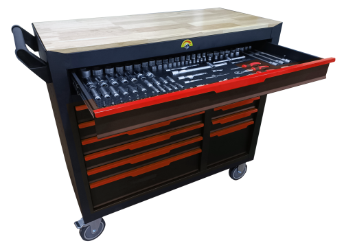 Tool Trolley with 242pc tools