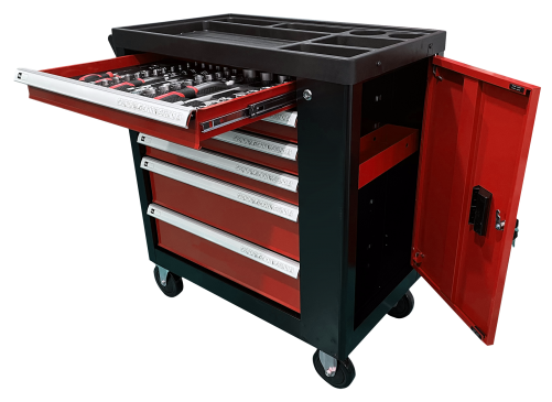 Tool Trolley with 184pc tools